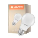 Ledvance Classic LED E27 Pera Ghiaccio 4.9W 470lm - 827 Bianco Molto Caldo | Sostitutiva 40W - Riciclato