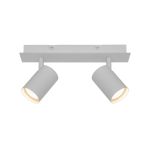 Nordlux Frida 2-Faretti Metallo Bianca | Adatto per 2x GU10