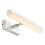 Nordlux Otis 40 Luce Da Parete Aluminium Bianca 14W 1300lm 930 Luce Calda -  | IP44 - Miglior Resa Cromatica - 3Step Dimmerabile