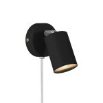 Nordlux Explore Luce Da Parete Metallo e Ceramic Nero | Adatto per GU10