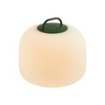 Nordlux Lampada Da Tavolo Kettle To-Go Portable Batteria Verde 6.8W 450lm - 827 Bianco Molto Caldo | A 3 Livelli Dimmerabile 