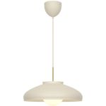 DFTP by Nordlux Latif Luce Pendente Metallo e Vetro Beige | 400mm - Adatto per E14