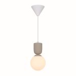 Nordlux Sadie Luce Pendente Composite Beige | Adatto per 1x E14