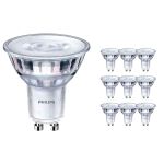 Confezione Multipack 10x Philips Corepro LED Faretti GU10 PAR16 3W 230lm 36D - 830 Luce Calda | Dimmerabile - Sostitutiva 35W
