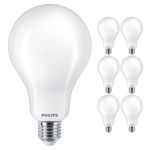 Confezione Multipack 6x Philips Corepro LED Bulbo E27 Pera Ghiaccio 23W 3452lm - 865 Luce del Giorno | Sostitutiva 200W