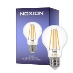 Noxion Lucent Filamento LED E27 Pera Chiara 11.2W 1521lm - 827 Bianco Molto Caldo | Sostitutiva 100W