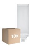 Confezione Multipack 10x Ledvance Dulux-T LED 10W - 830 Luce Calda -  | 4-Pin - Sostitutiva 26W