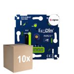 Confezione Multipack 10x EcoDim.07 Dimmer LED Zigbee Basic Premere/Ruotare 0-200W (RC)