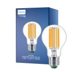 Philips MASTER LED Bulbo Ultra Efficient E27 Pera Chiara 7.3W 1535lm - 830 Luce Calda | Sostitutiva 100W