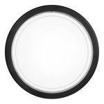 Eglo Luce da soffitto Planet 1 Acciaio Nero | Adatto per E27