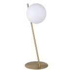 Eglo Lampada Da Tavolo Rondo 4 Acciaio Ottone | Adatto per 1x E27