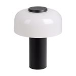 Eglo Lampada Da Tavolo Ponente Acciaio Nero 2W 250lm - 824-840 Regolabile Bianca | IP54 - Touch Dimmerabile