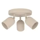 Eglo Soffitto Faretti Tilston Acciaio Sabbioso | Adatto per 3x E14