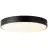 Brilliant Slimline Luce da soffitto Metallo Plastica Bianca Nero 58W 6800lm - 830-865 CCT | 490mm - Telecomando Dimmerabile