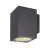 SLV Enola L Luce Da Parete Aluminium Grigio Piazza 36W 3700lm - 930-940 CCT | Esterni - IP65 - Miglior Resa Cromatica