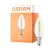 Osram Classic LED E14 Candela Filamento Chiara 4W 470lm - 827 Bianco Molto Caldo | 3 Step Dim - Sostitutiva 40W