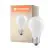 Ledvance Classic LED E27 Pera Filamento Ghiaccio 4.8W 470lm - 827 Bianco Molto Caldo | Dimmerabile - Sostitua 40W