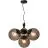 Nordlux Luce pendente Ivona 4x E27 Nero - Metallo | Max. 28W