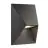 Nordlux Pontio Luce Da Parete Aluminium Nero | IP54 - Adatto Per 1x GU10