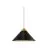 DFTP by Nordlux Kinto Luce Pendente Metallo e Legna Nero | 420mm - Adatto per E27