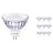 Confezione Multipack 10x Philips Master Value LED Faretti GU5.3 MR16 7.5W 630lm 60D - 930 Luce Calda | Miglior resa cromatica - Dimmerabile - Sostitutiva 50W