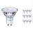 Confezione Multipack 10x Philips Corepro LED Faretti GU10 PAR16 2.7W 225lm 36D - 830 Luce Calda | Sostitutiva 25W