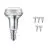 Confezione Multipack 6x Philips Corepro LED Faretti E14 R50 4.3W 320lm 36D - 827 Bianco Molto Caldo | Dimmerabile - Sostitutiva 60W