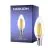 Noxion Lucent LED E14 Candela Filamento Chiara 4.5W 470lm - 827 Bianco Molto Caldo | Sostitutiva 40W