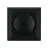 EcoDim Pulsante dimmer Nero incl. Central Plate e Cornice