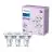Confezione Multipack 3x Philips Faretti LED GU10 PAR16 4W 275lm 36D - 840 Bianco Freddo