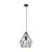 Eglo Luce Pendente Carlton Acciaio Nero | IP20 - Adatto per 1x E27 
