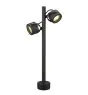 SLV Sitra SL 360 Lampada da terra Aluminium Grigio | Esterni - IP44 - Adatto per 2x GX53 