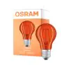 Osram LED Star Classic Decor E27 Pera Filamento Ghiaccio 2.5W 160lm - Arancione | Sostitutiva 17W