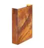 Nordlux Fold 15 Acciaio Corten Luce Da Parete  Marrone Up & Down 10.4W 225lm - 830 Luce Calda - 