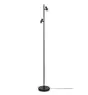 Nordlux Omari Lampada da terra Metallo Nero 6.4W 320lm - 827 Bianco Molto Caldo | Touch Dimmerabile