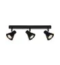 Nordlux Eik 3 Faretti Metallo Nero | Adatto per 3x GU10