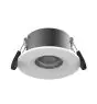 Noxion Faretti LED Ares Firerated 6W 540lm 927- 940 3CCT- Fisso Bianca| Ritaglio 68mm