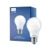 Philips MASTER Value LED Bulbo E27 Pera Ghiaccio 7.8W 1055lm - 927 Bianco Molto Caldo | Miglior resa cromatica - Dimmerabile - Sostitutiva 75W