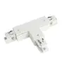 Connettore Trifase a T V Terra Destra - Bianco