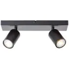 Brilliant Jello Luce da soffitto Metallo Opaco Nero 9W 690lm - 830 Luce Calda -  | Incl. 2x GU10