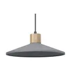 Ledvance Decor Cemento/Acciaio/Legna Luce Pendente 320 Scuro Grigio | Adatto per E27