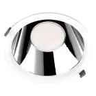 Ledvance Downlight LED Comfort UGR19 Aluminium 42W/36W/30W 5000lm/4200lm/3600lm 100D - 930-940 CCT | Ritaglio 250mm - IP44 - Miglior Resa Cromatica