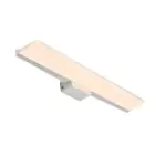 Nordlux Tinia 60 Luce Da Parete Metallo Bianca - 24W 1800lm - 930-940 CCT | IP44 - Miglior Resa Cromatica - A 3 Livelli Dimmerabile