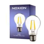 Noxion Lucent LED E27 Pera Filamento Chiara 7W 806lm - 822-827 Dim To Warm | Dimmerabile - Sostitutiva 60W