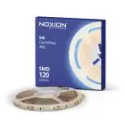 Noxion Strisce LED Naga 5 Metro 24V - 120LEDs/m - 9.6W/m - 940 Bianco Freddo | 8mm - IP65 - Miglior Resa Cromatica - SMD2835