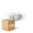 Confezione Multipack 10x Philips Faretti LED Chiara Accent G2 RS061B 6W 550lm 36D - 840 Bianco Freddo | 80mm - Dimmerabile 