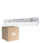 Confezione Multipack 4x Ledvance LED Stagna Alloggio MT Gen 3 IP65 | Adatto per 1x120cm Tubo LED