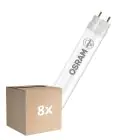 Confezione Multipack 8x Osram Tubo LED T8 (EM/Mains) Standard Output 5.4W 650lm - 840 Bianco Freddo | 44cm - Sostitutiva 15W
