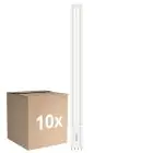 Confezione Multipack 10x Philips Corepro PL-L LED 24W 3400lm - 865 Luce Del Giorno | 4-Pin - Sostitutiva 55W