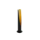 Eglo Lampada Da Tavolo Barbotto Acciaio Nero, Oro 4.5W 345lm - 830 Luce Calda -  | Adatto per 1x GU10
